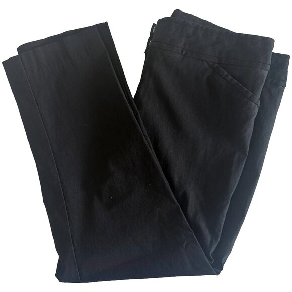 Land’n Sea Black Stretch Capri Pants Size 10 - Picture 2 of 5